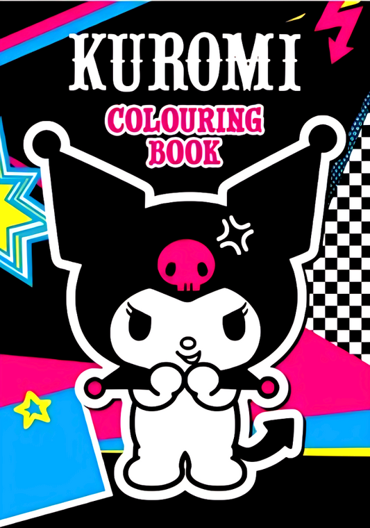 Kuromi Colouring Book