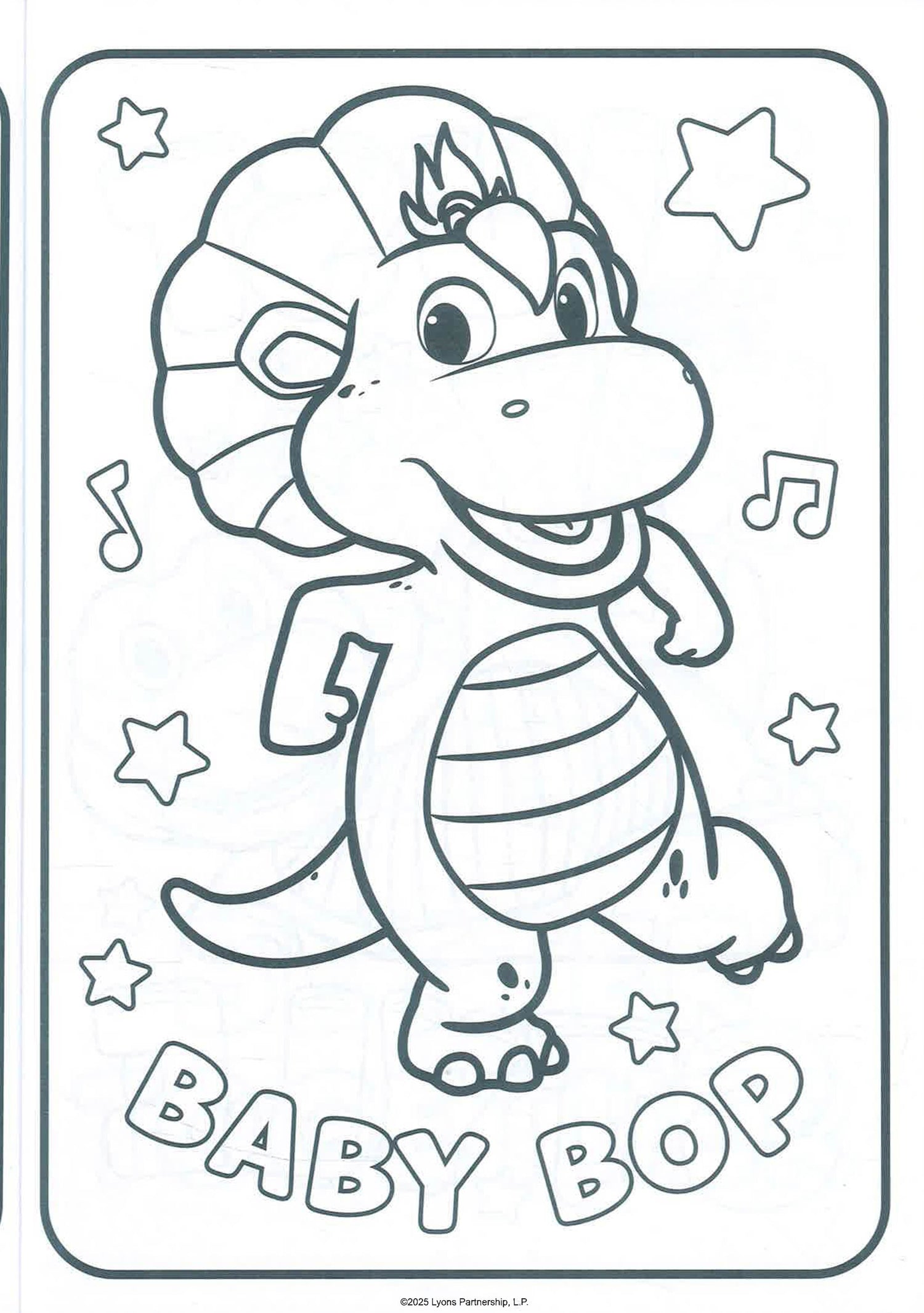 Barney Jumbo Colouring Book by Alligator Books – book cover