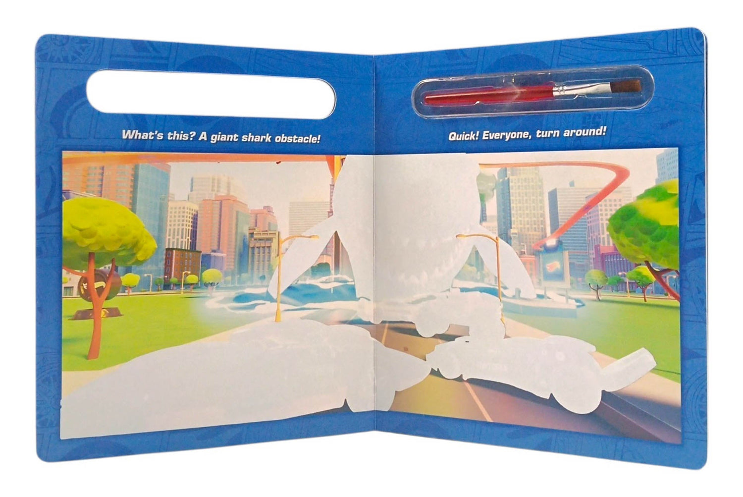 Hot Wheels Aqua Magic Book by Alligator Books – book cover