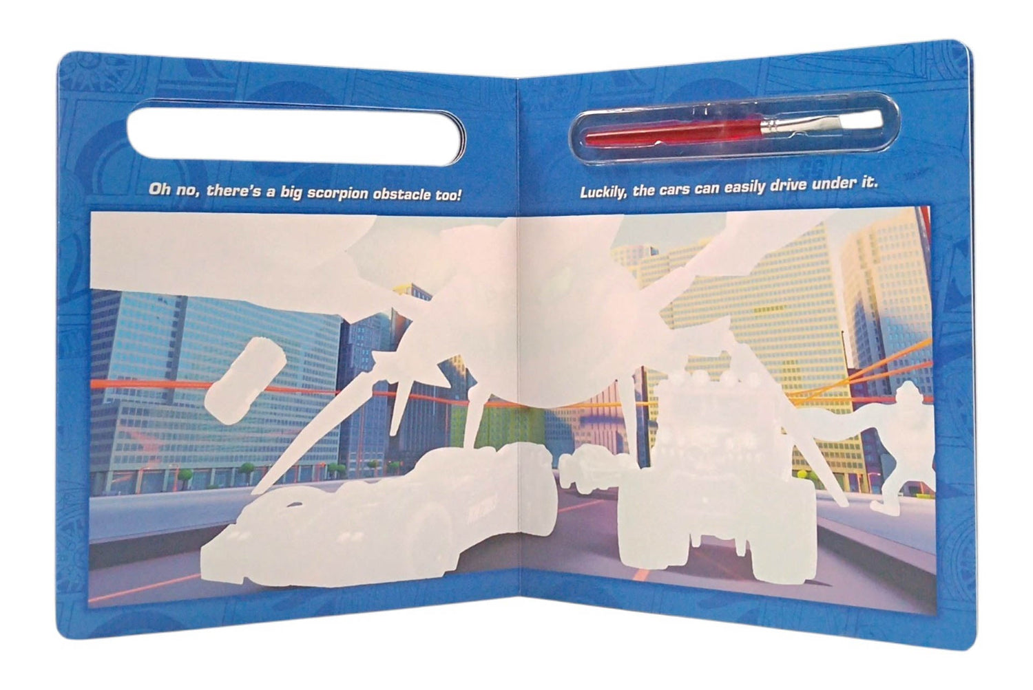 Hot Wheels Aqua Magic Book by Alligator Books – book cover