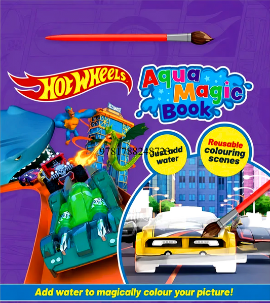 Hot Wheels Aqua Magic Book