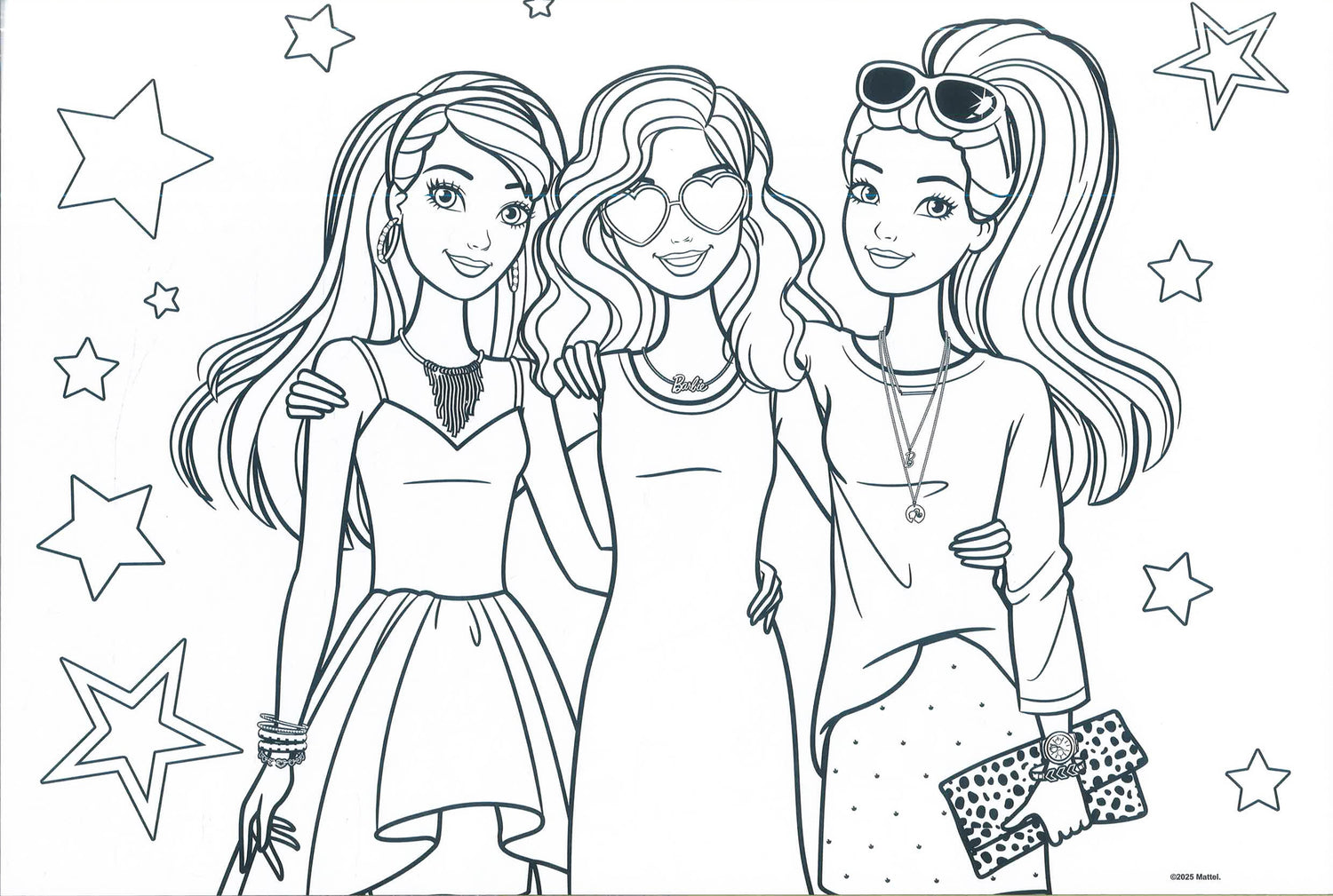 Barbie Sticker Pad by Alligator Books – book cover