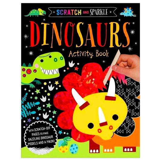 Scratch And Sparkle - Dinosaurs Activity Book