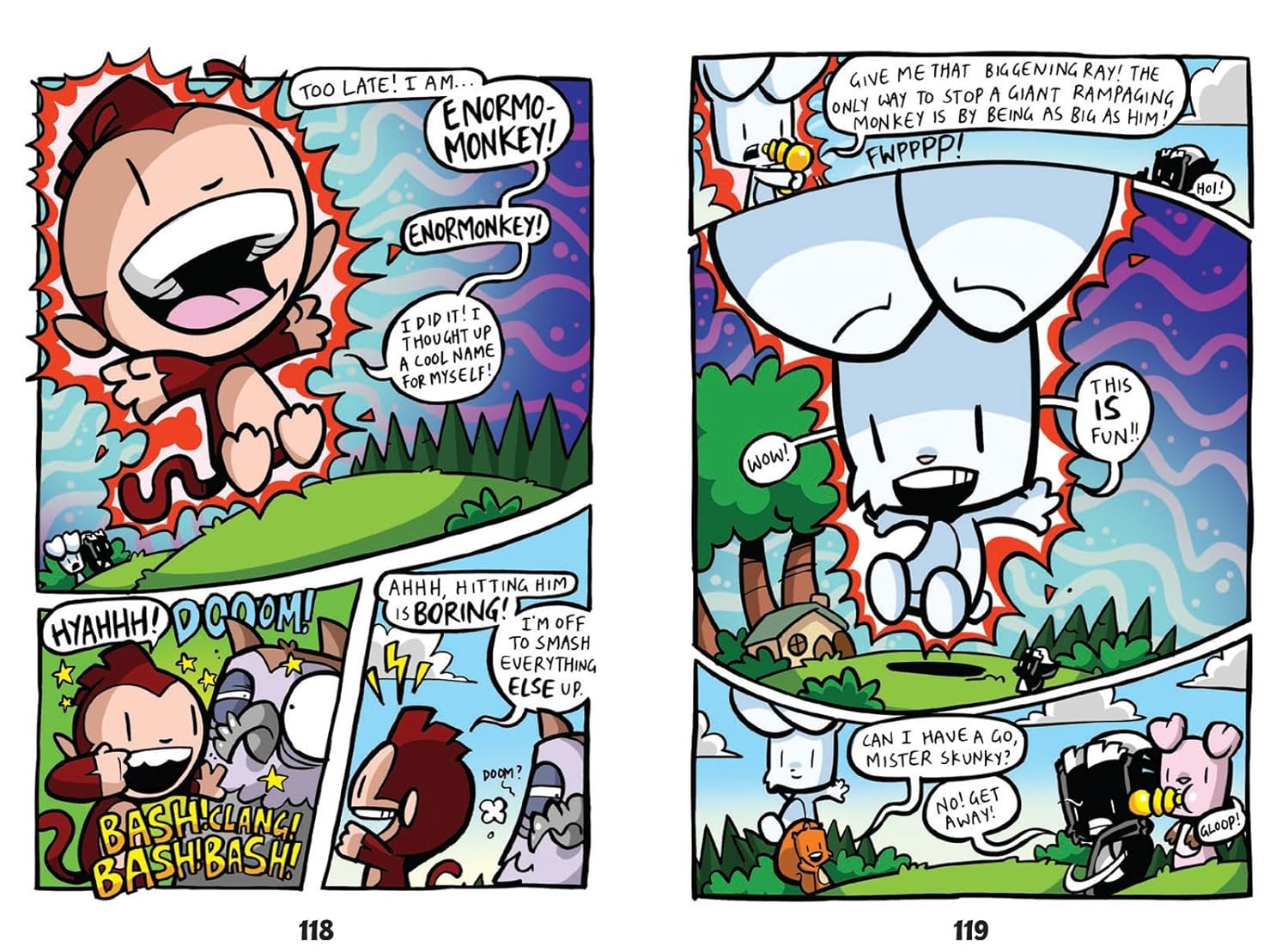 Bunny Vs Monkey And The League Of Doom – BookXcess