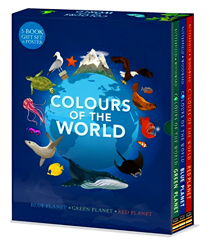 Colours of the World (3 Slipcase) – BookXcess
