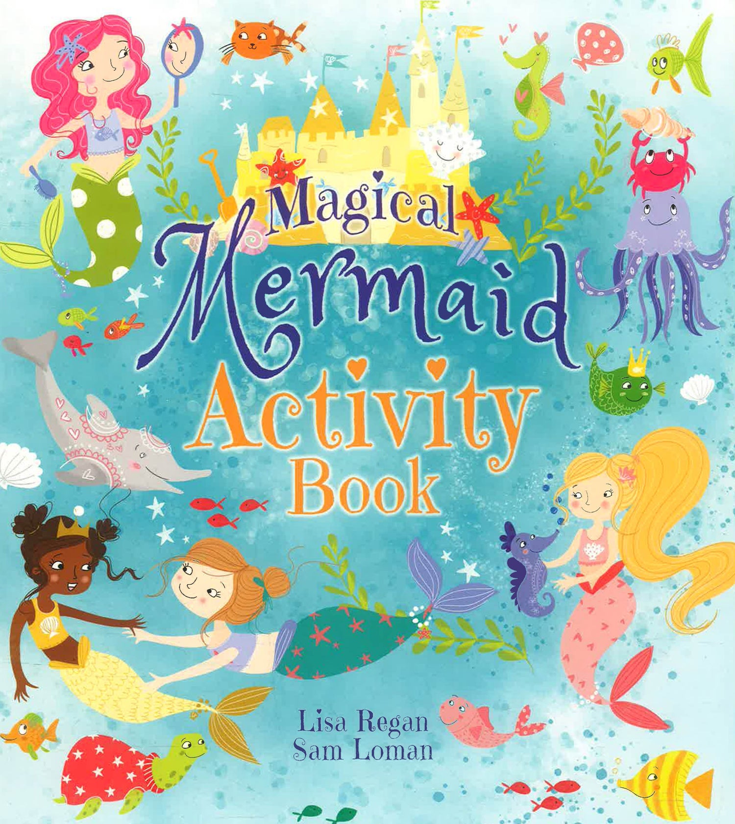 Mermaid Ineractive Book Magical Mermaid Activity Book – BookXcess