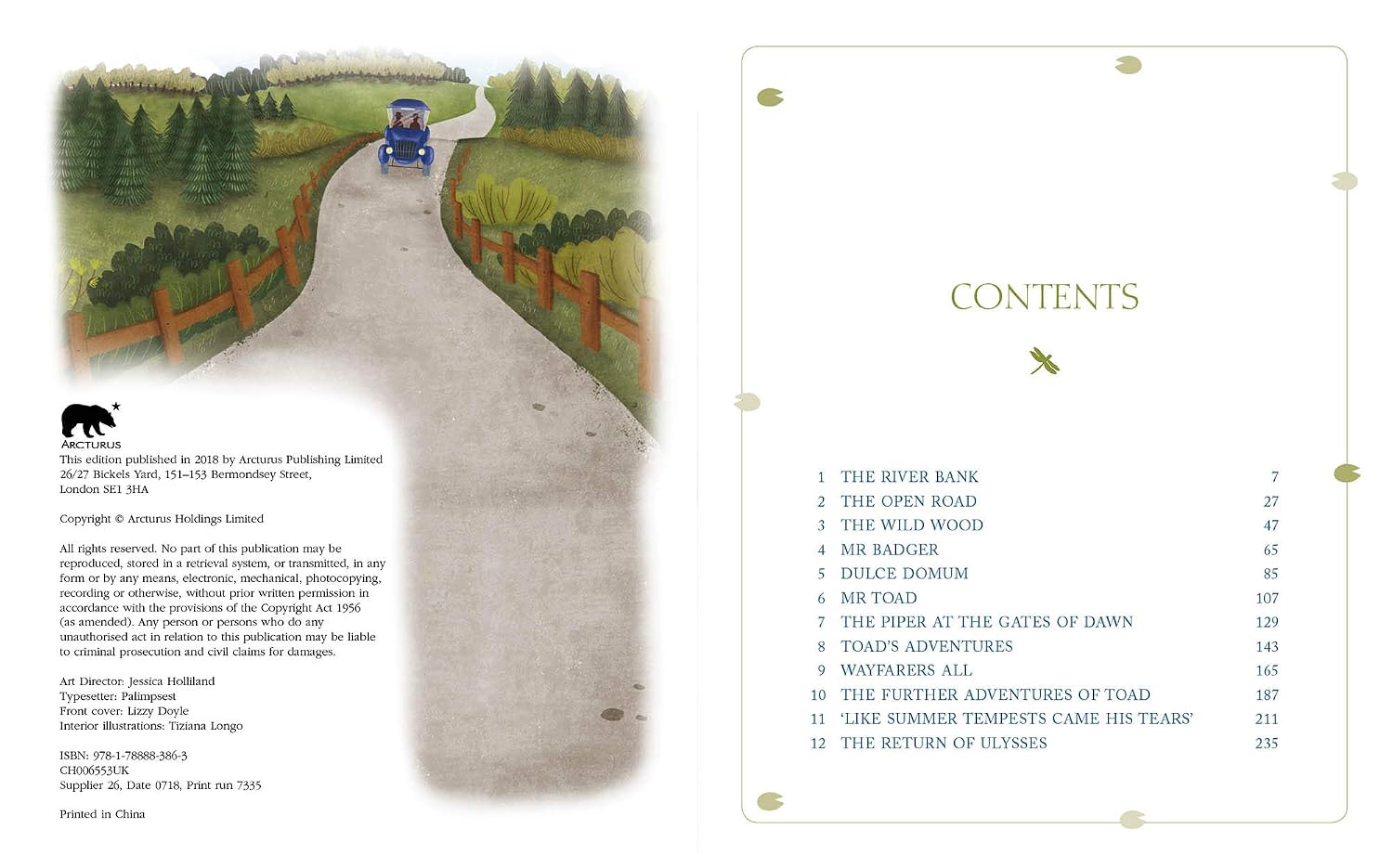 The Wind In The Willows by Kenneth Grahame – book cover