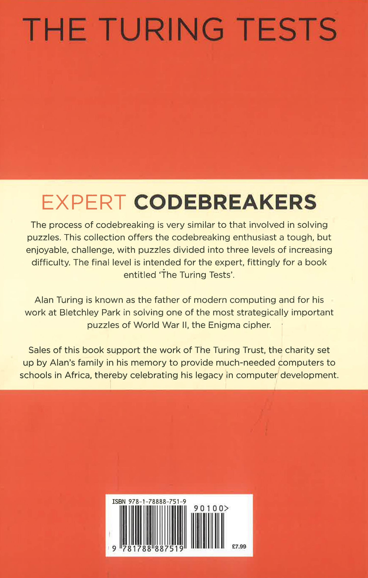 Turing Lab Code The Turing Tests Expert Code Breakers – BookXcess