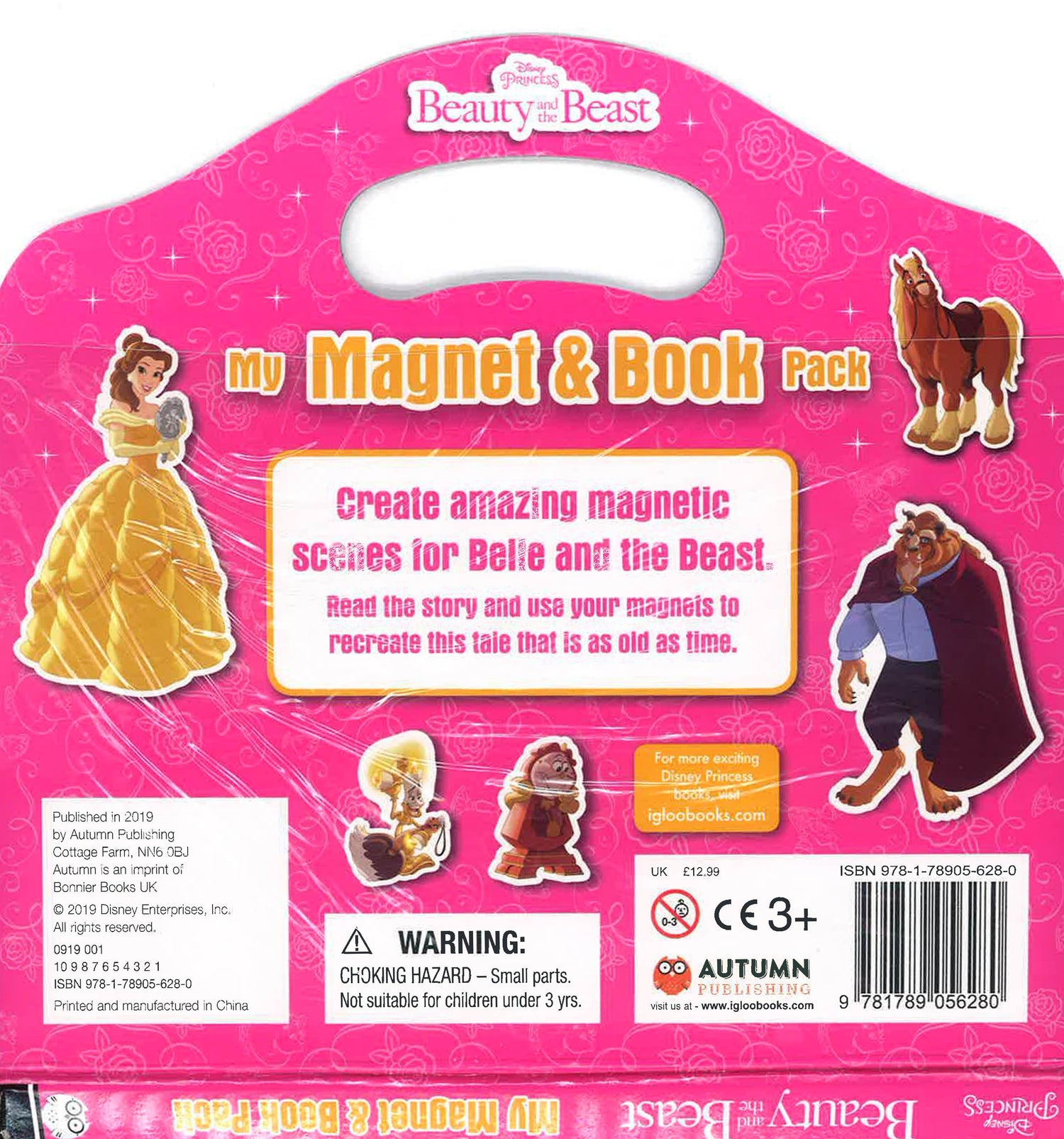 Disney Princess Beauty And The Beast My & Book Pack BookXcess