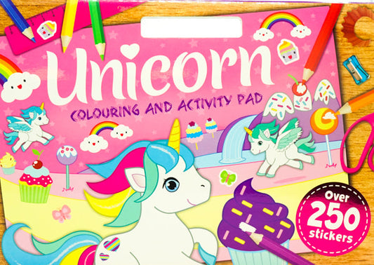 A3 Colouring Pad: Unicorn