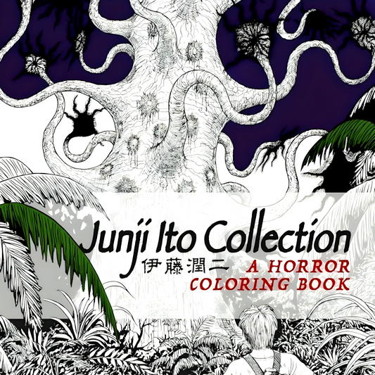 Junji Ito Collection: A Horror Coloring Book