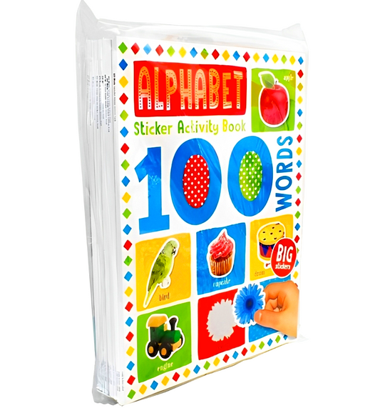 100 Words Sticker Activity Book 10-set