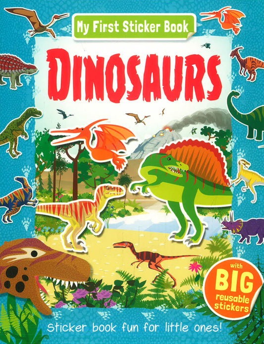 My First Sticker Book Dinosaurs