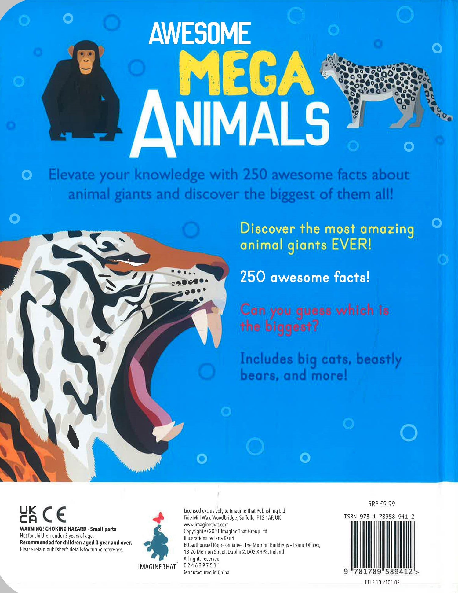 Mega Amimal Awesome Mega Animals – BookXcess