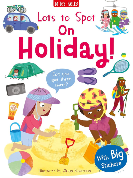 Lots To Spot: Holiday! With Big Stickers