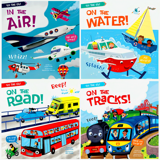 Things That Go 4 Pack