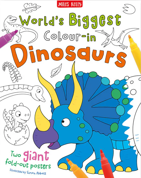World'S Biggest Colour-In: Dinosaurs