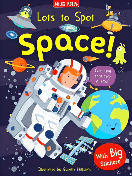 Lots To Spot Sticker Book: Space!