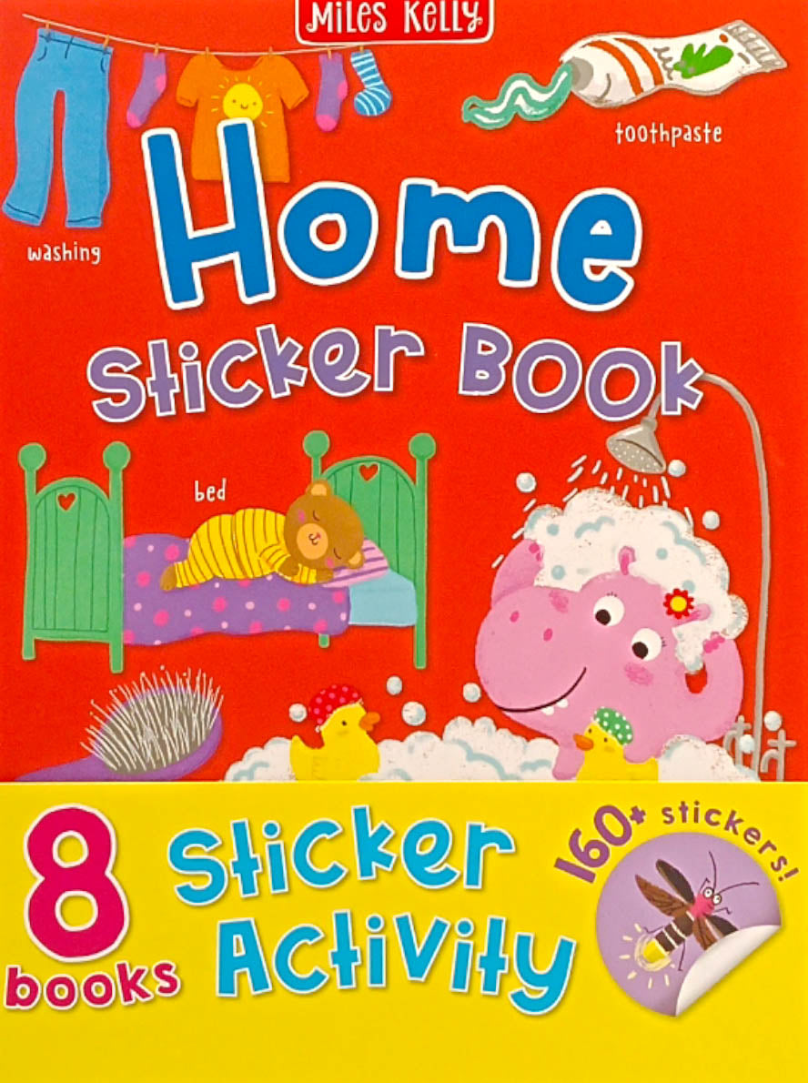 Sticker Book Activitty Sticker Activity Books 8-Pack – BookXcess