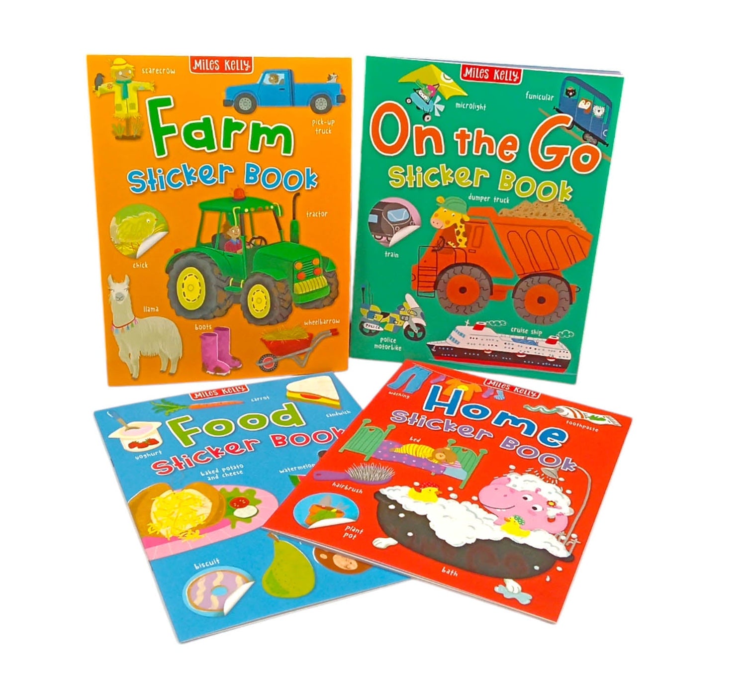 Sticker Book Activitty Sticker Activity Books 8-Pack – BookXcess