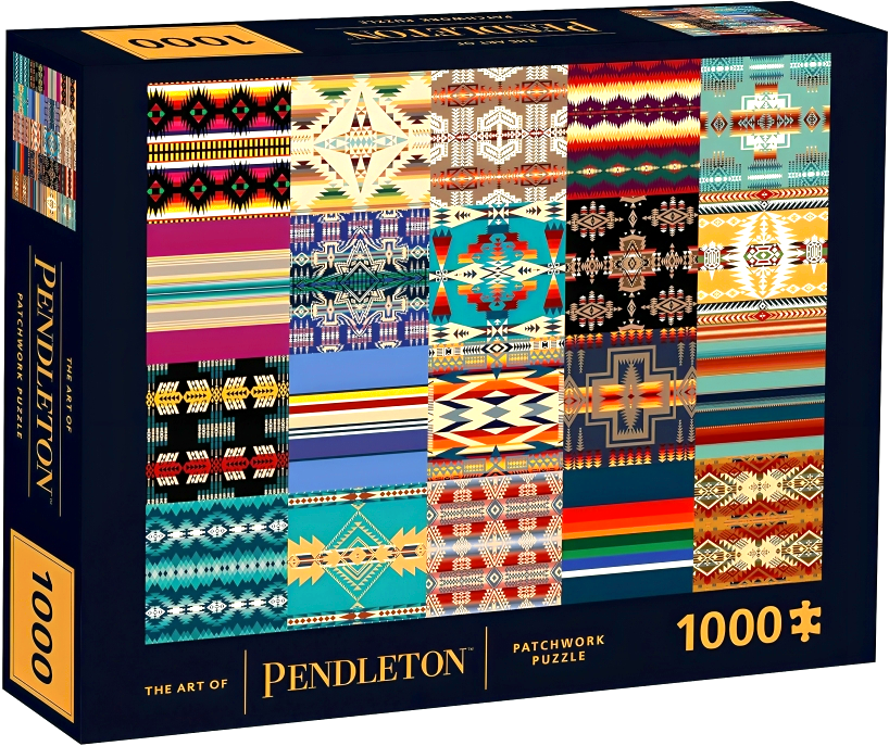 Pendleton Patterns Puzzle: 1000 Pezzi Per Adulti - Design Iconico