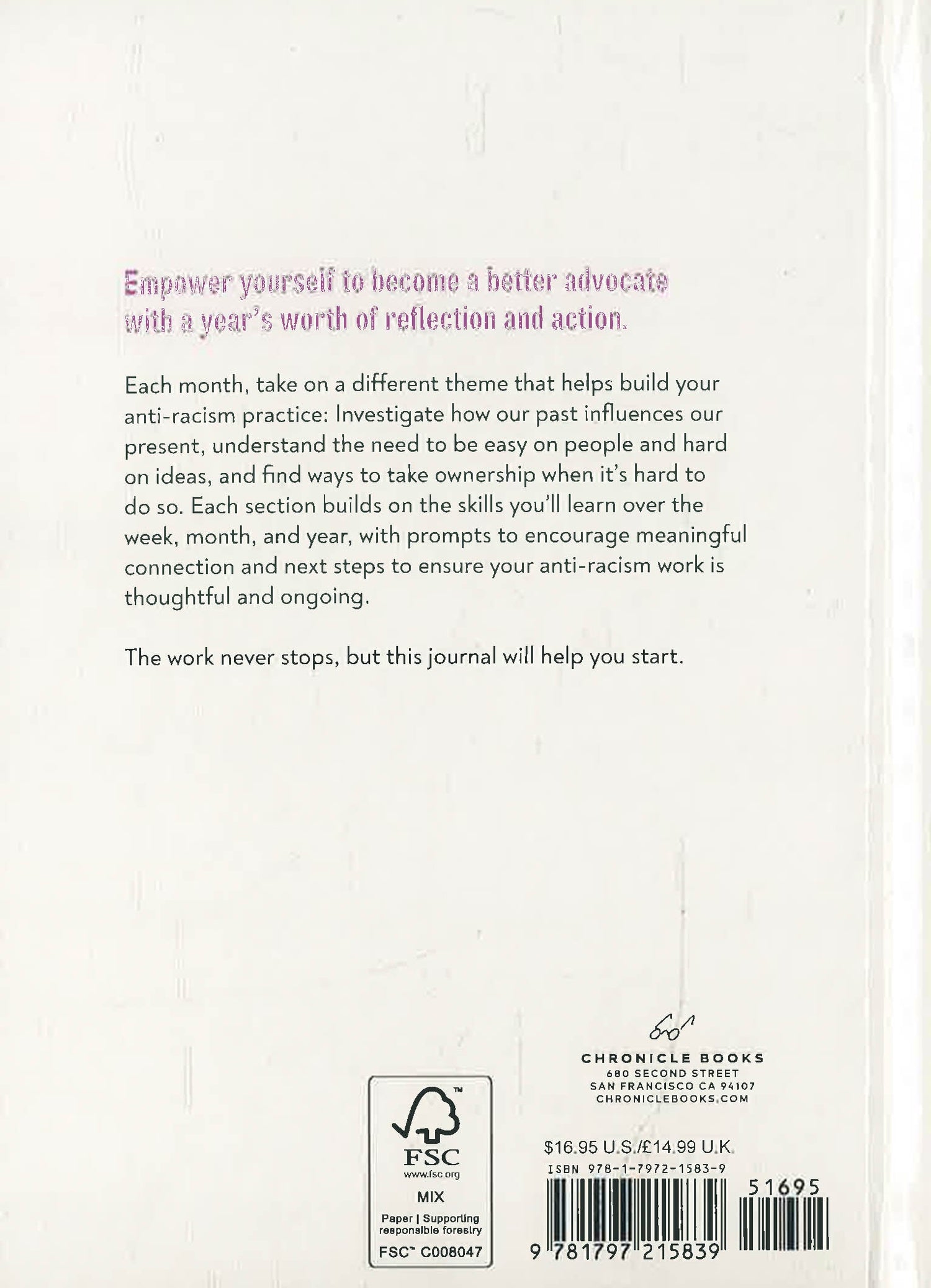 Reflect Write Act: A Journal Of 52 Purposeful Weeks Of Allyship & Anti-Racism by Shanterra Mcbride – book cover