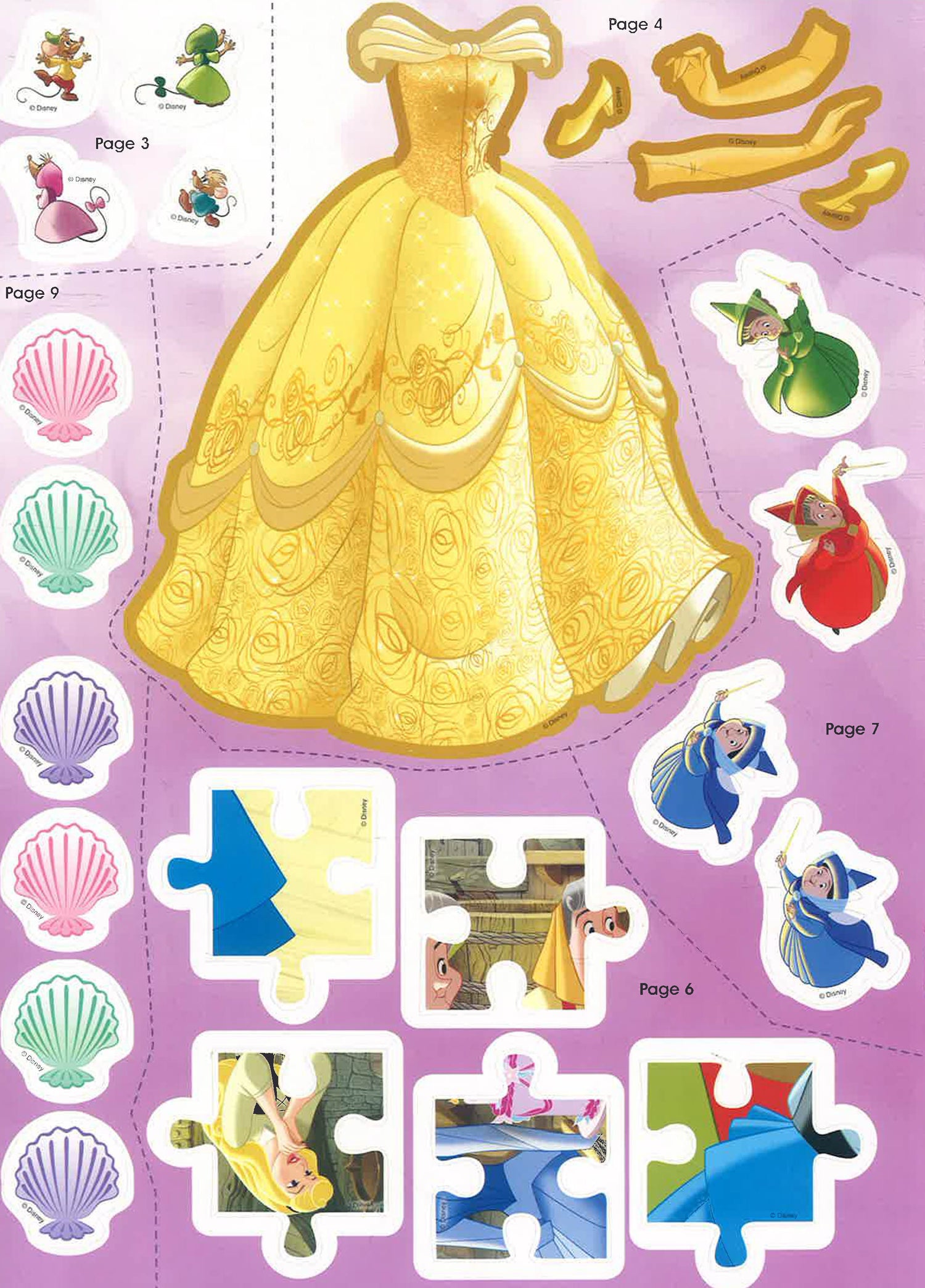 Disney Princess Sticker Play: Enchanting Activities – BookXcess