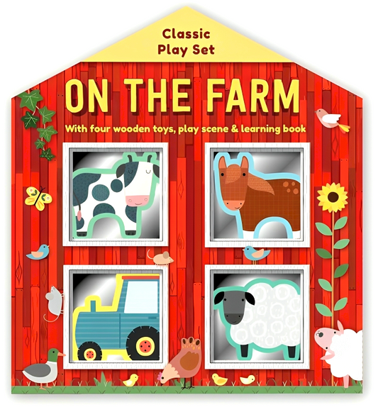 On The Farm (Wooden Toy Playbox)