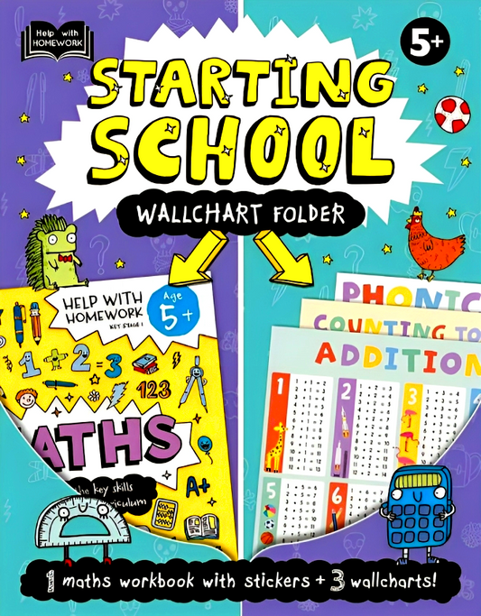 Help With Homework: 5+ Starting School Wallchart Folder