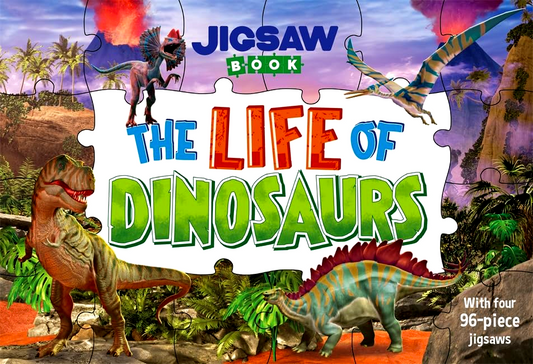 Jigsaw Book: The Life Of Dinosaurs
