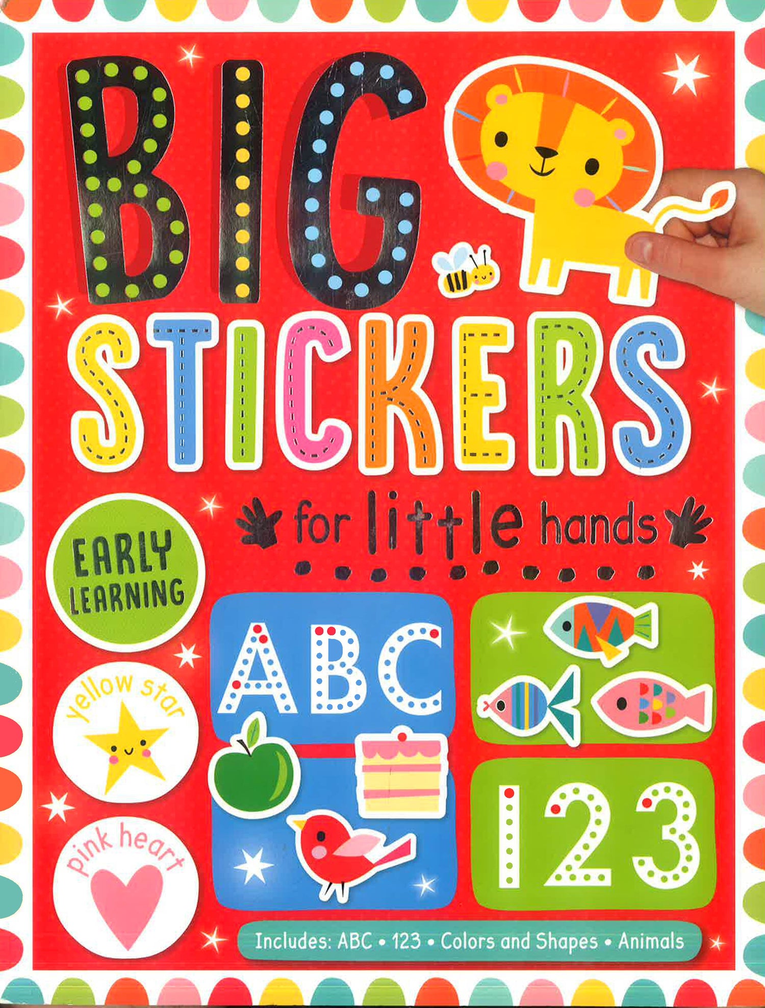 Early Readers Sticker Big Stickers For Little Hands Early Learning – BookXcess