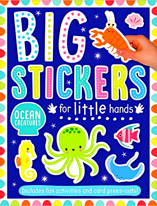 Big Stickers For Little Hands Ocean Creatures