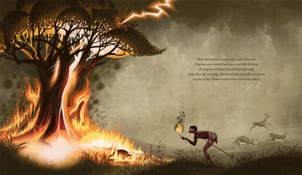 The Flickering Fires by Grahame Baker-Smith – book cover