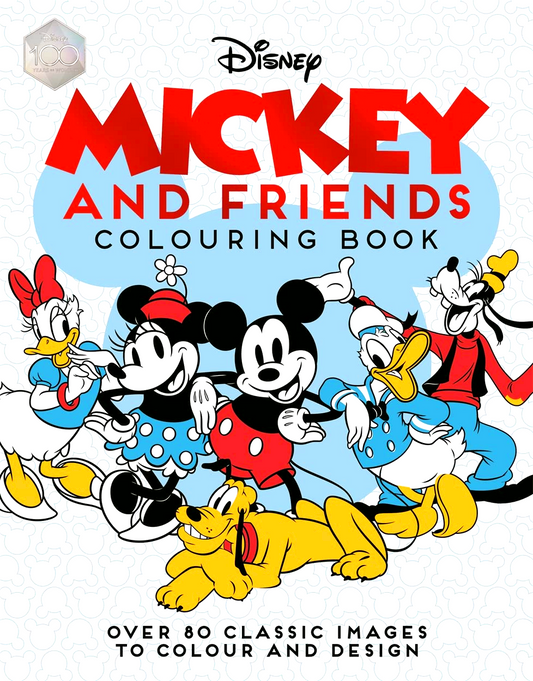 Disney Mickey And Friends Colouring Book
