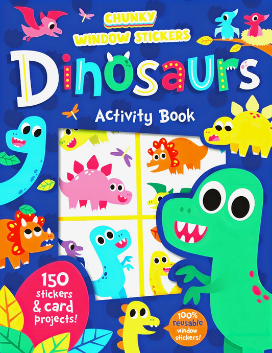 Chunky Window Stickers: Dinosaurs