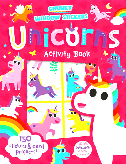 Chunky Window Stickers: Unicorns