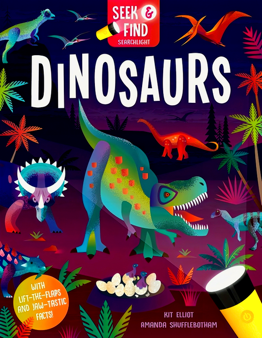 Seek And Find Searchlight: Dinosaurs