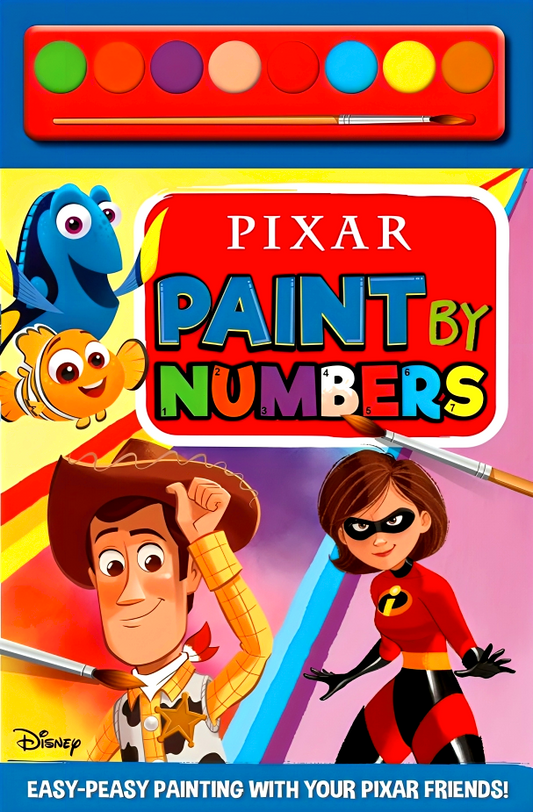 Disney Pixar Paint By Numbers