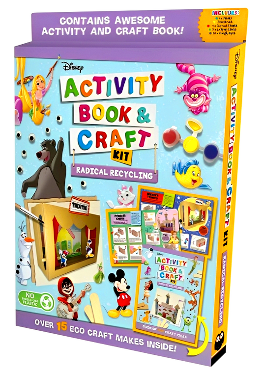 Disney: Activity Book & Craft Kit Radical Recycling