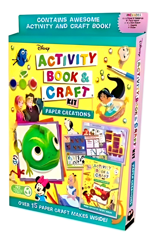 Disney: Activity Book & Craft Kit Paper Creations