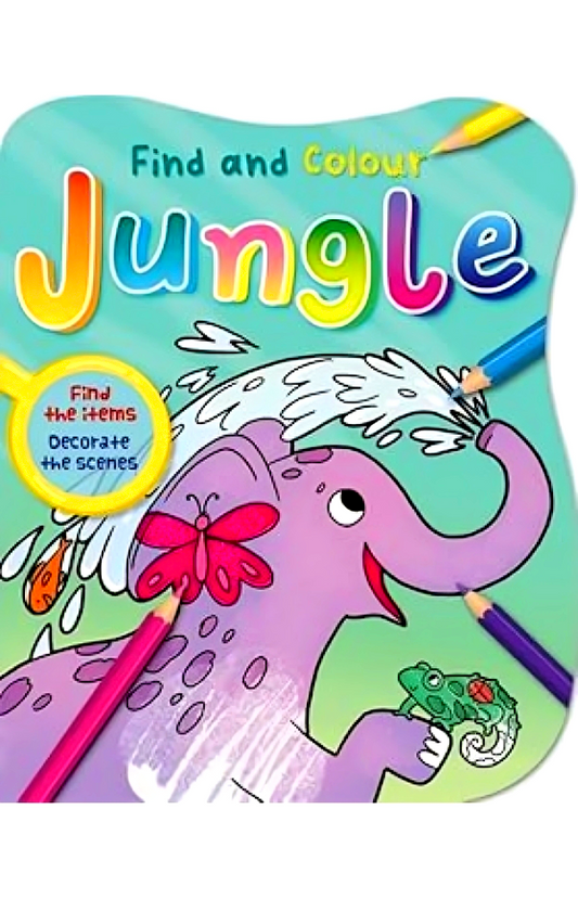 Find And Colour: Jungle