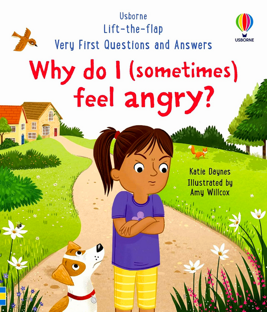 Usborne Lift-The-Flap: Very First Questions & Answers - Why Do I (Sometimes) Feel Angry?