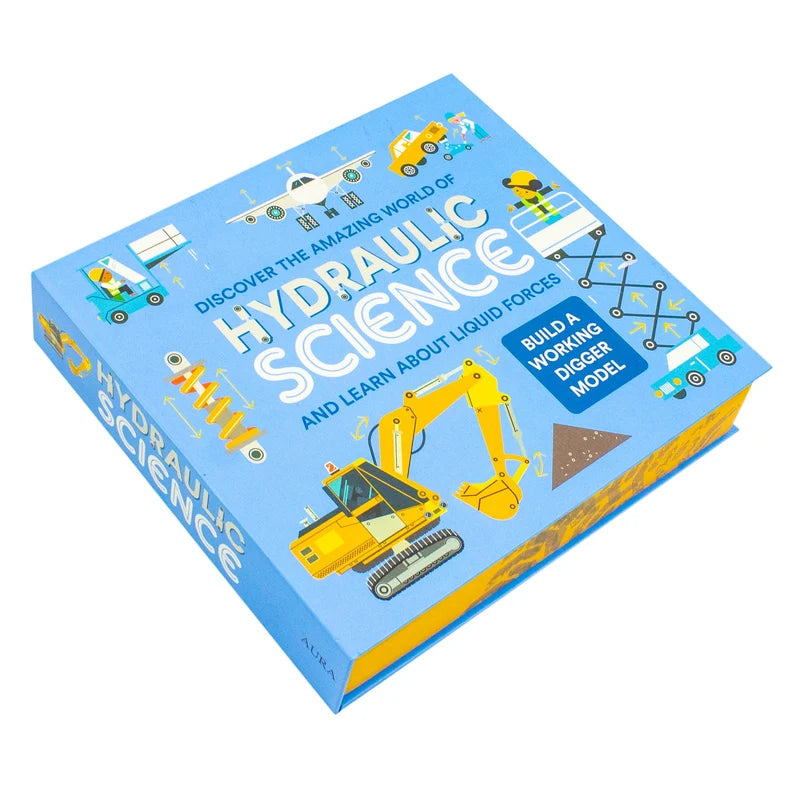 Discover The Amazing World Of Hydraulic Science And Learn About Liquid Forces by Aura – book cover