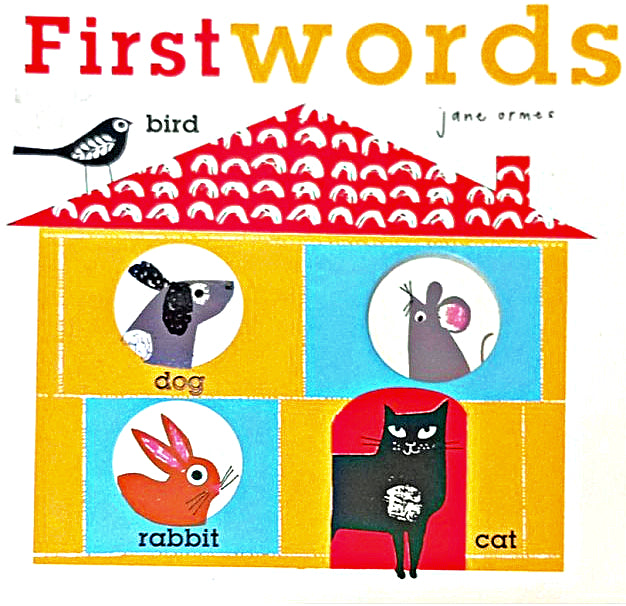 Peep Through: First Words by Jane Armes – book cover