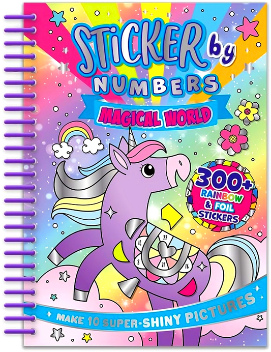 Sticker By Numbers: Magical World