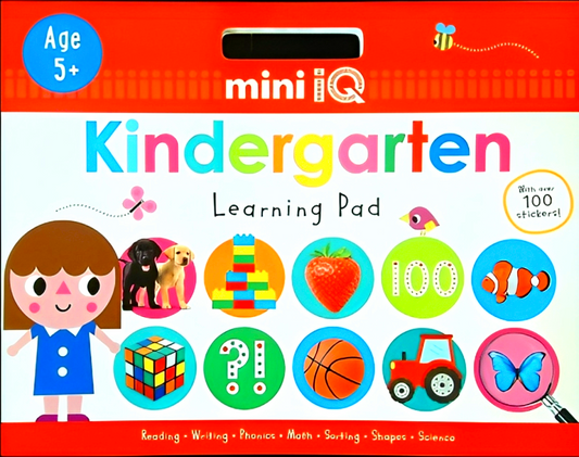 Kindergarten Learning Pad (Mini IQ, Age 5+)
