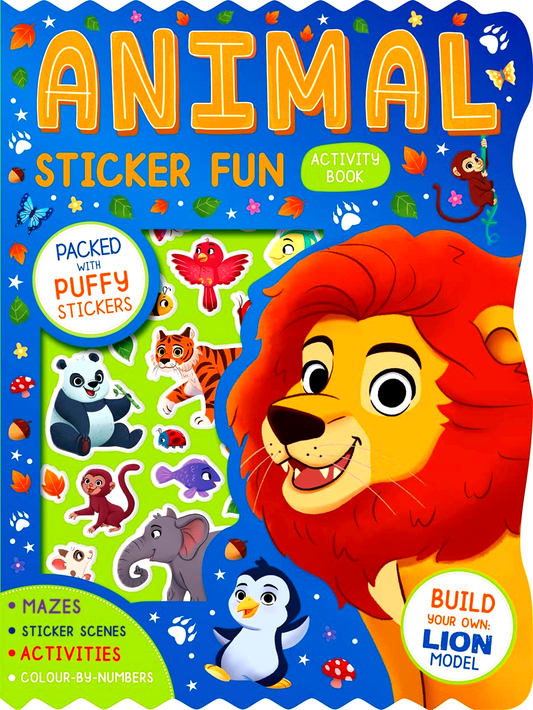 Animal Sticker Fun Activity Book