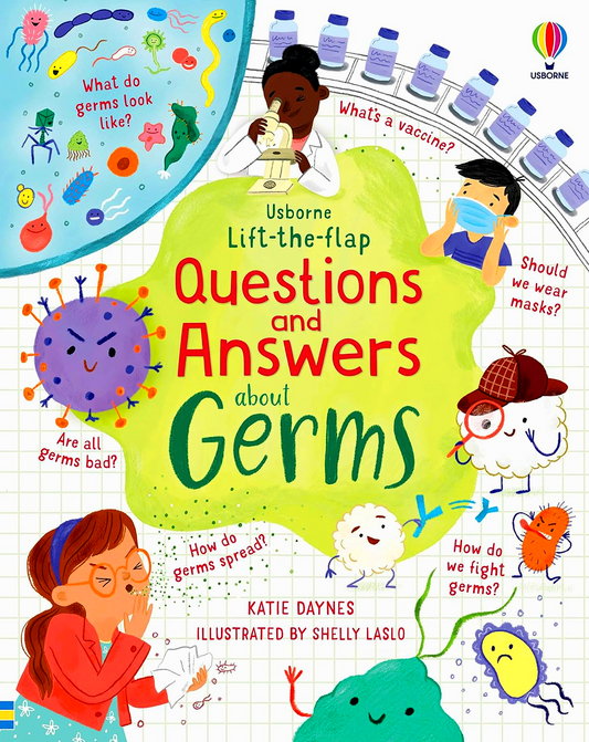 Usborne Lift-The-Flap: Questions & Answers About Germs