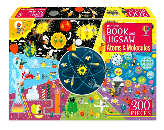 Usborne Book And Jigsaw: Atoms And Molecules