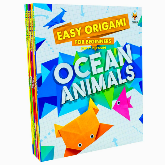 Step By Step Guide To Easy Origami For Beginners 8 Books Set Collection